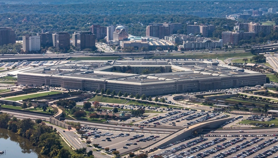 The Pentagon from above.