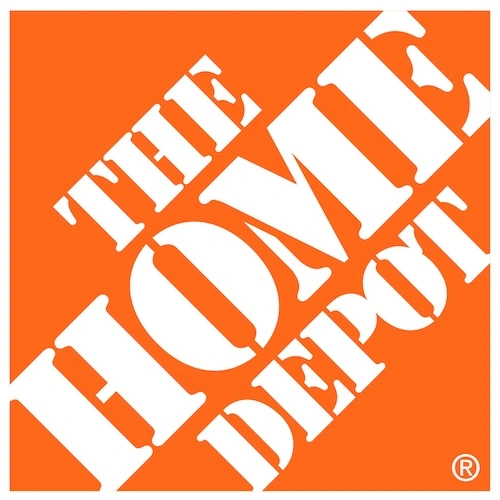 The Home Depot logo.