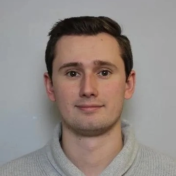 Headshot of Maxwell Trdina.