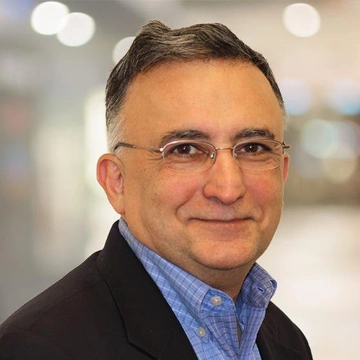 Headshot of Nader Mehravari.