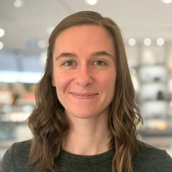 Headshot of Rachel Dzombak.